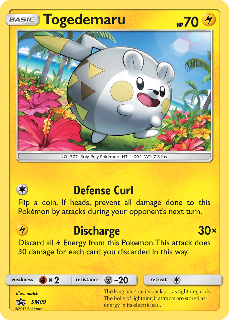 Togedemaru (SM09) [Sun & Moon: Black Star Promos] | RetroPlay Games