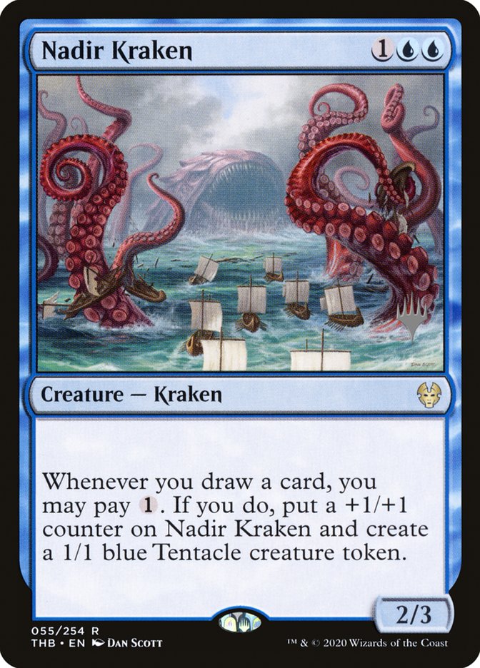 Nadir Kraken (Promo Pack) [Theros Beyond Death Promos] | RetroPlay Games