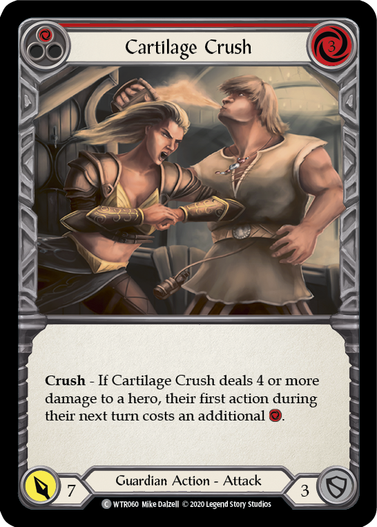 Cartilage Crush (Red) [U-WTR060] (Welcome to Rathe Unlimited)  Unlimited Rainbow Foil | RetroPlay Games