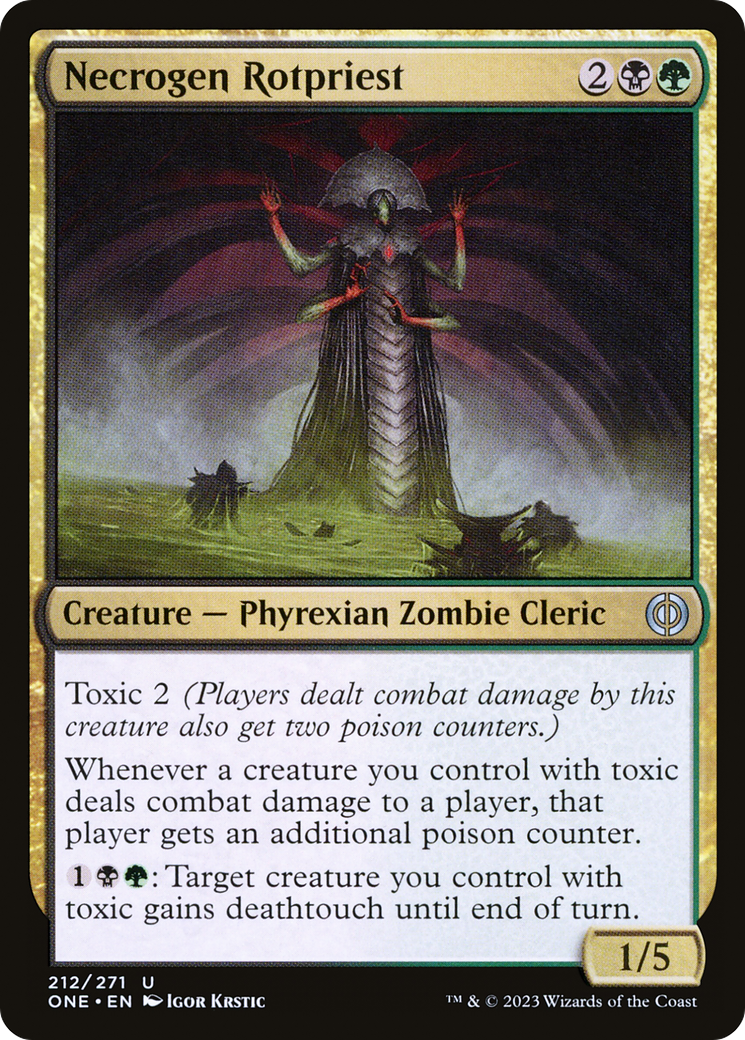 Necrogen Rotpriest [Phyrexia: All Will Be One] | RetroPlay Games