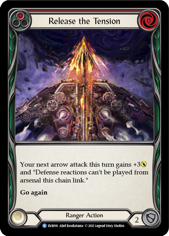 Release the Tension (Red) [EVR091] (Everfest)  1st Edition Normal | RetroPlay Games