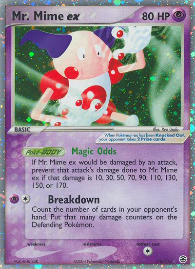 Mr. Mime ex (110/112) [EX: FireRed & LeafGreen] | RetroPlay Games