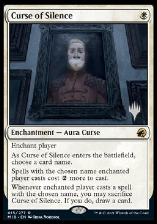 Curse of Silence (Promo Pack) [Innistrad: Midnight Hunt Promos] | RetroPlay Games