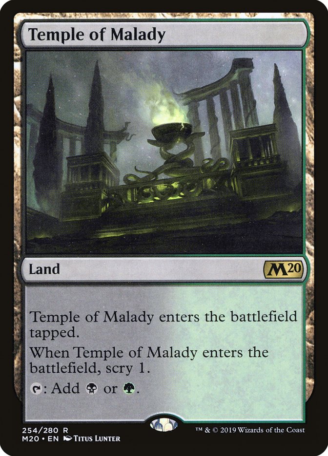 Temple of Malady [Core Set 2020] | RetroPlay Games