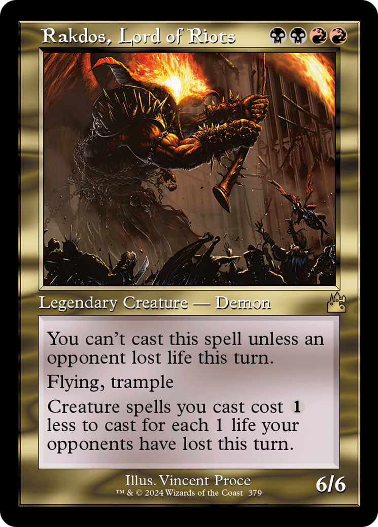 Rakdos, Lord of Riots (Retro Frame) [Ravnica Remastered] | RetroPlay Games