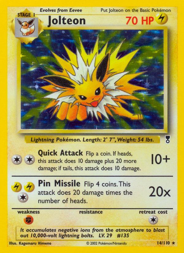 Jolteon (14/110) [Legendary Collection] | RetroPlay Games