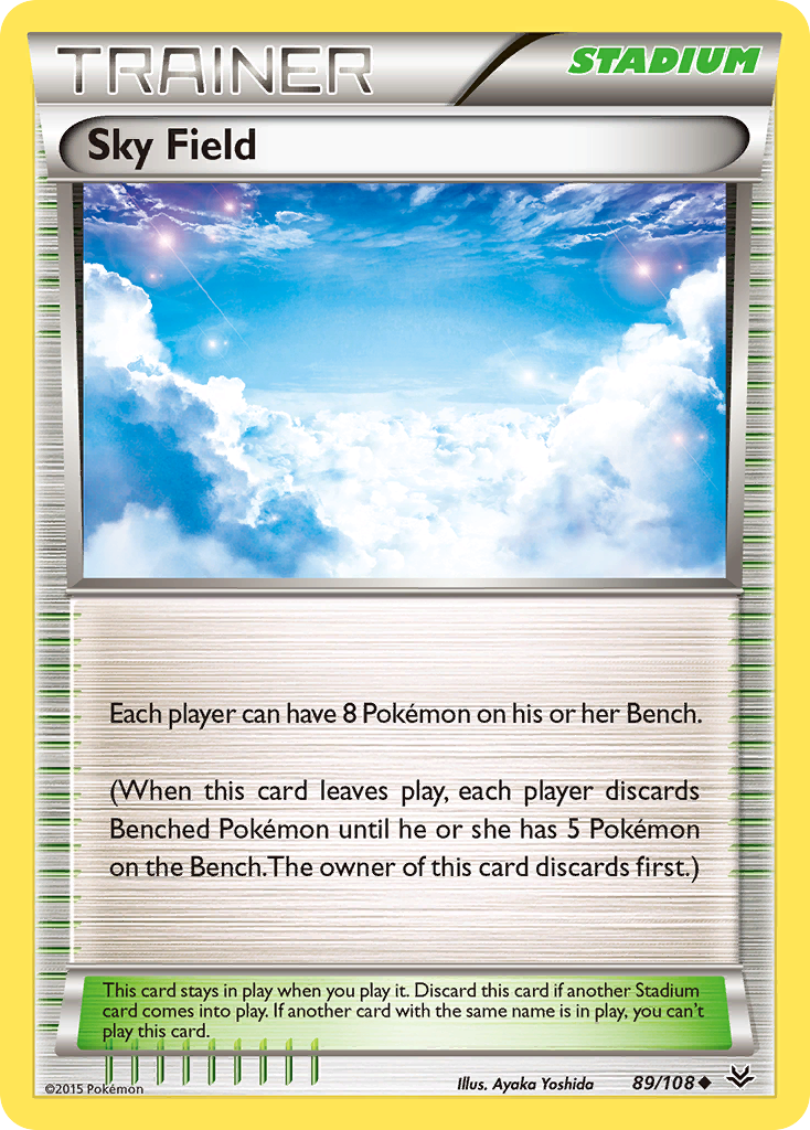 Sky Field (89/108) [XY: Roaring Skies] | RetroPlay Games