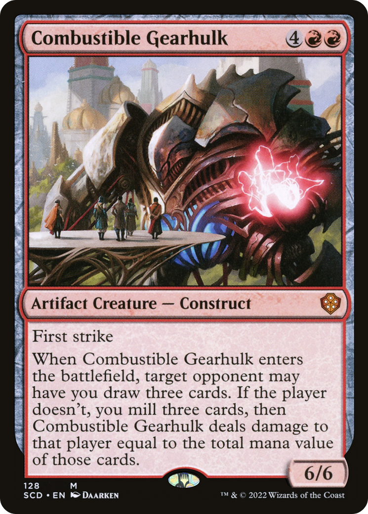 Combustible Gearhulk [Starter Commander Decks] | RetroPlay Games