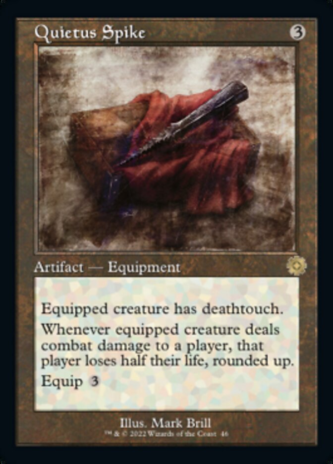 Quietus Spike (Retro) [The Brothers' War Retro Artifacts] | RetroPlay Games