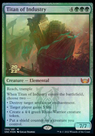 Titan of Industry [Streets of New Capenna Prerelease Promos] | RetroPlay Games