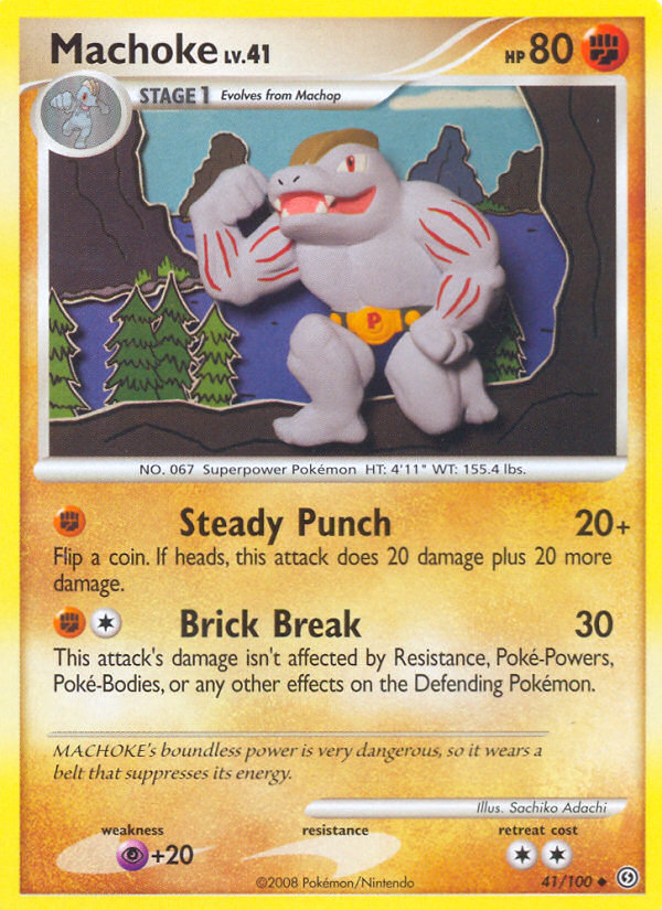 Machoke (41/100) [Diamond & Pearl: Stormfront] | RetroPlay Games