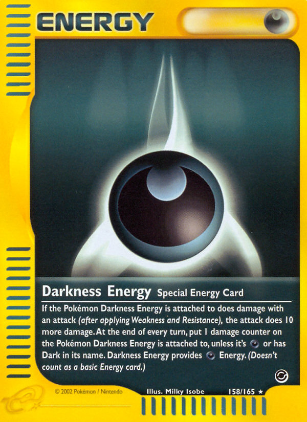 Darkness Energy (158/165) [Expedition: Base Set] | RetroPlay Games