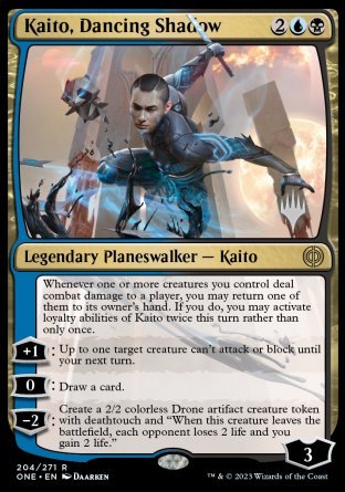 Kaito, Dancing Shadow (Promo Pack) [Phyrexia: All Will Be One Promos] | RetroPlay Games