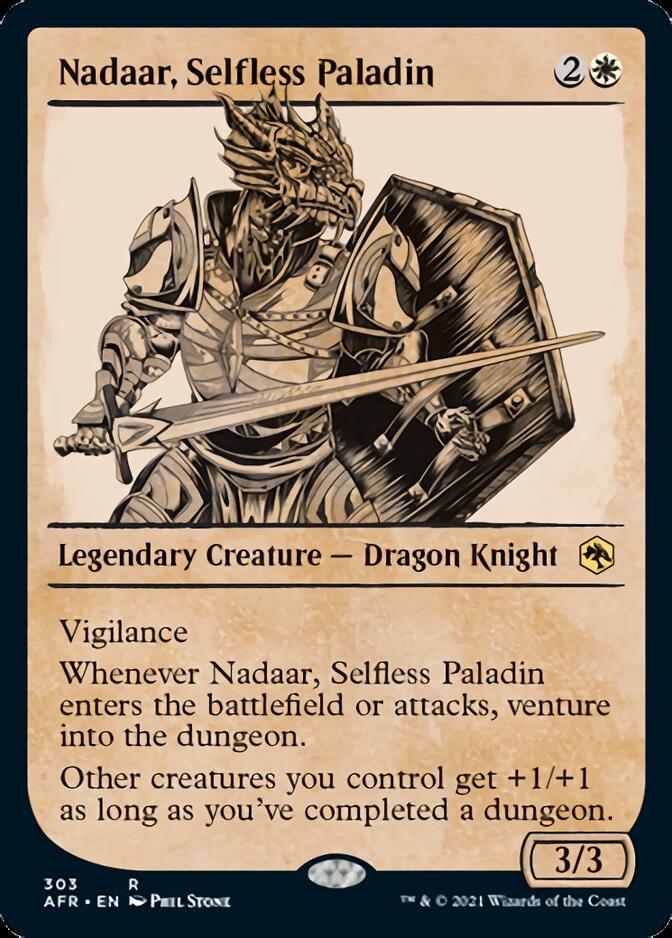 Nadaar, Selfless Paladin (Showcase) [Dungeons & Dragons: Adventures in the Forgotten Realms] | RetroPlay Games