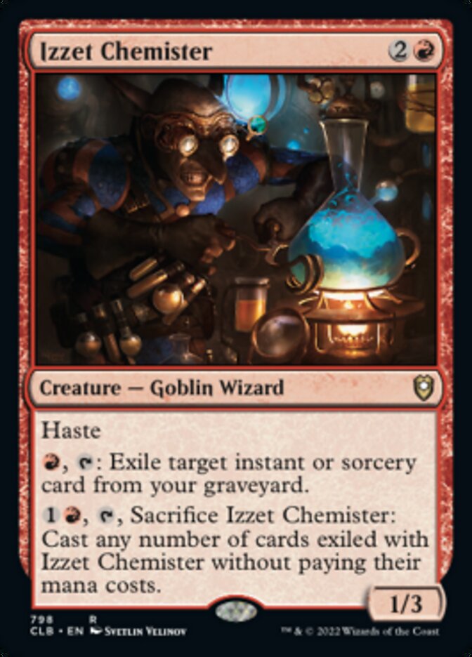 Izzet Chemister [Commander Legends: Battle for Baldur's Gate] | RetroPlay Games