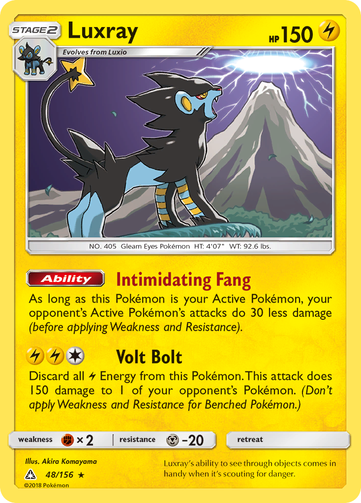 Luxray (48/156) [Sun & Moon: Ultra Prism] | RetroPlay Games