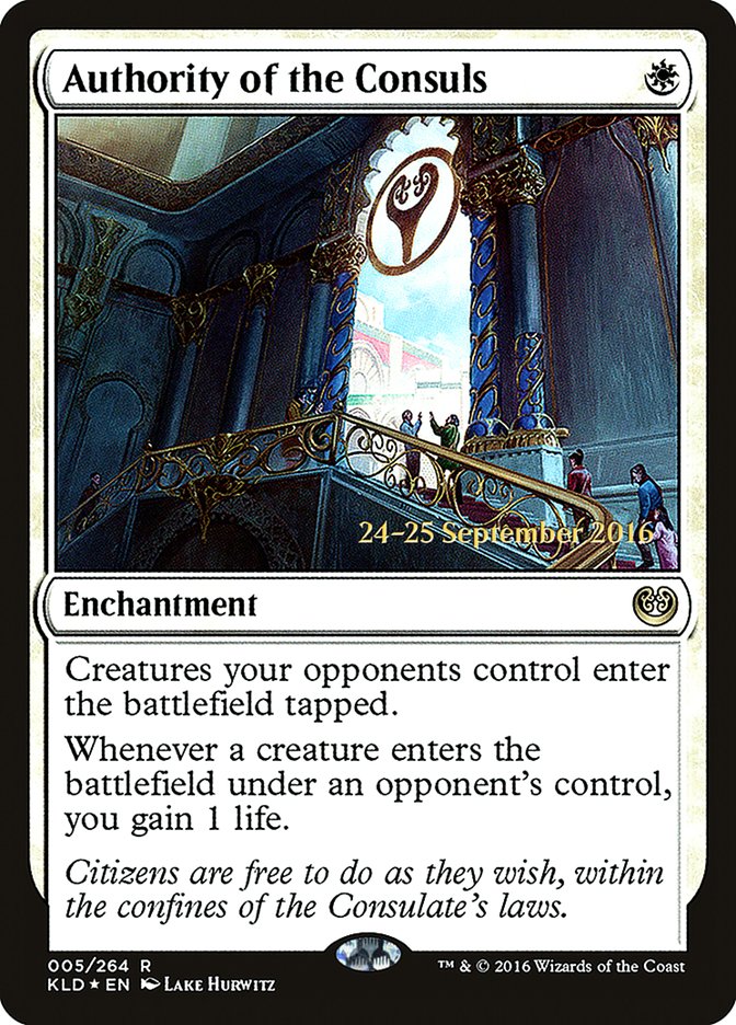 Authority of the Consuls  [Kaladesh Prerelease Promos] | RetroPlay Games