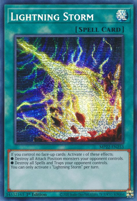 Lightning Storm [MP22-EN253] Prismatic Secret Rare | RetroPlay Games