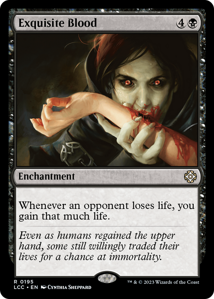 Exquisite Blood [The Lost Caverns of Ixalan Commander] | RetroPlay Games