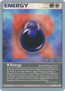 R Energy (95/109) (Dark Tyranitar Deck - Takashi Yoneda) [World Championships 2005] | RetroPlay Games