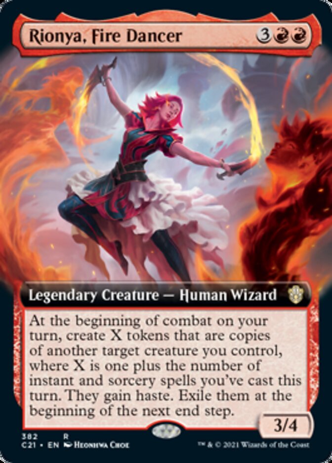 Rionya, Fire Dancer (Extended) [Commander 2021] | RetroPlay Games