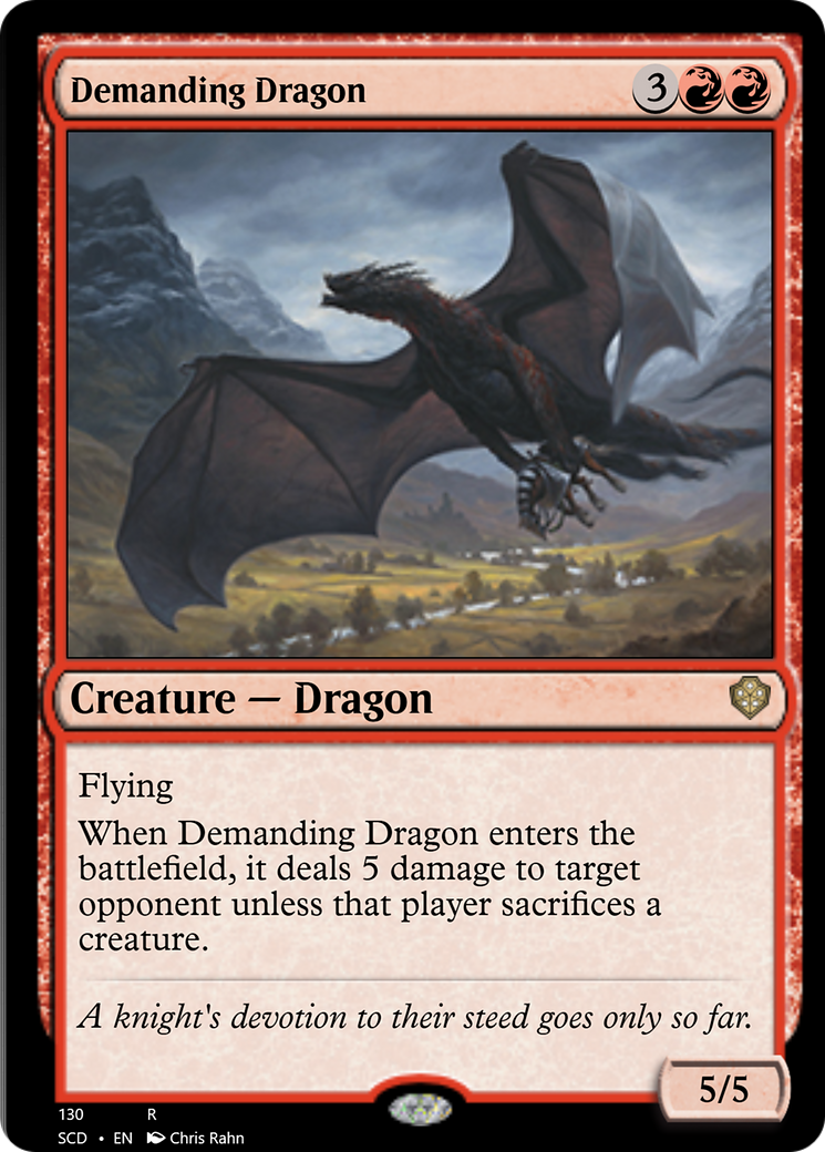 Demanding Dragon [Starter Commander Decks] | RetroPlay Games