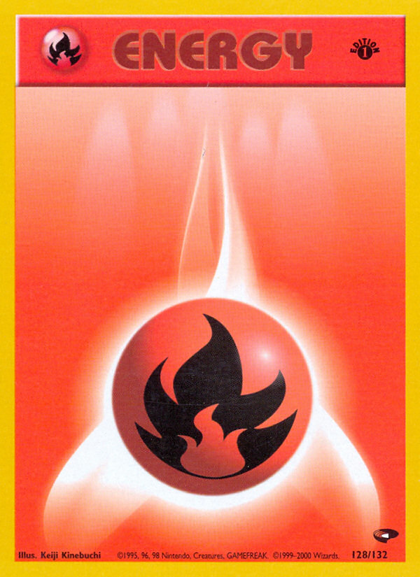 Fire Energy (128/132) [Gym Challenge 1st Edition] | RetroPlay Games
