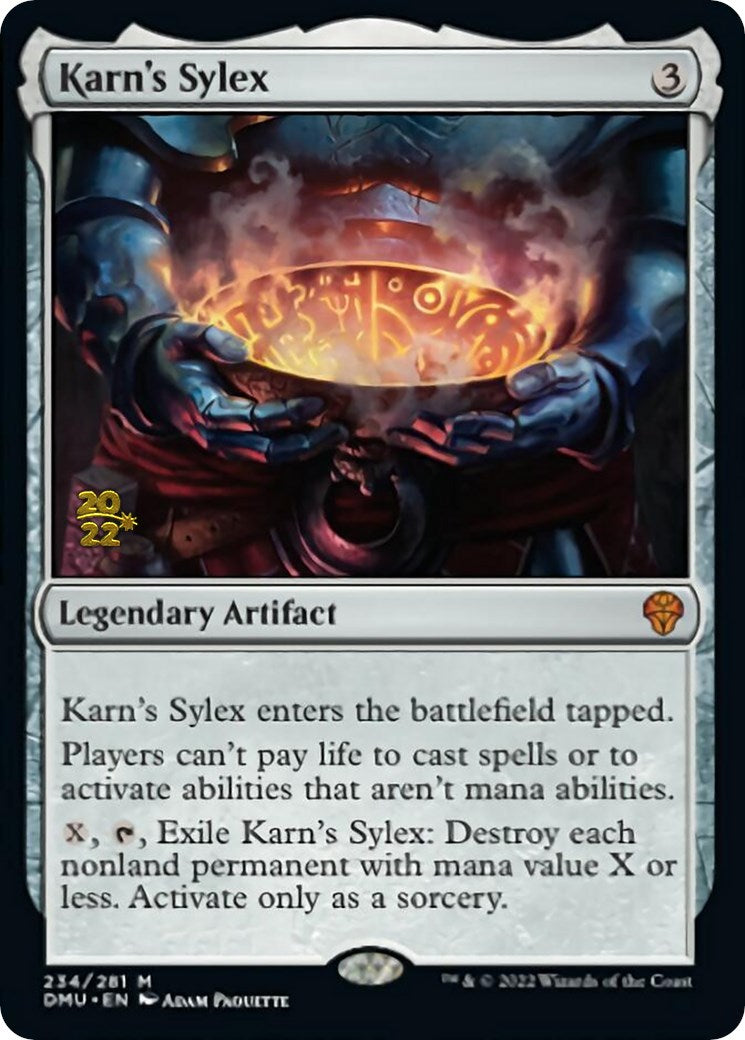 Karn's Sylex [Dominaria United Prerelease Promos] | RetroPlay Games