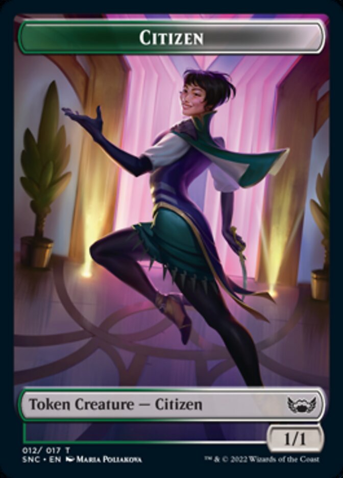 Citizen Token [Streets of New Capenna Tokens] | RetroPlay Games