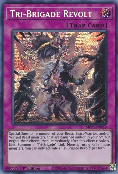 Tri-Brigade Revolt [MP21-EN212] Prismatic Secret Rare | RetroPlay Games