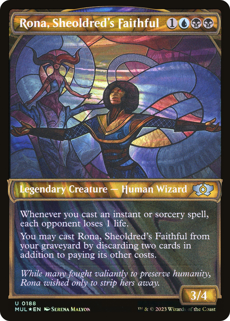Rona, Sheoldred's Faithful (Halo Foil) [Multiverse Legends] | RetroPlay Games