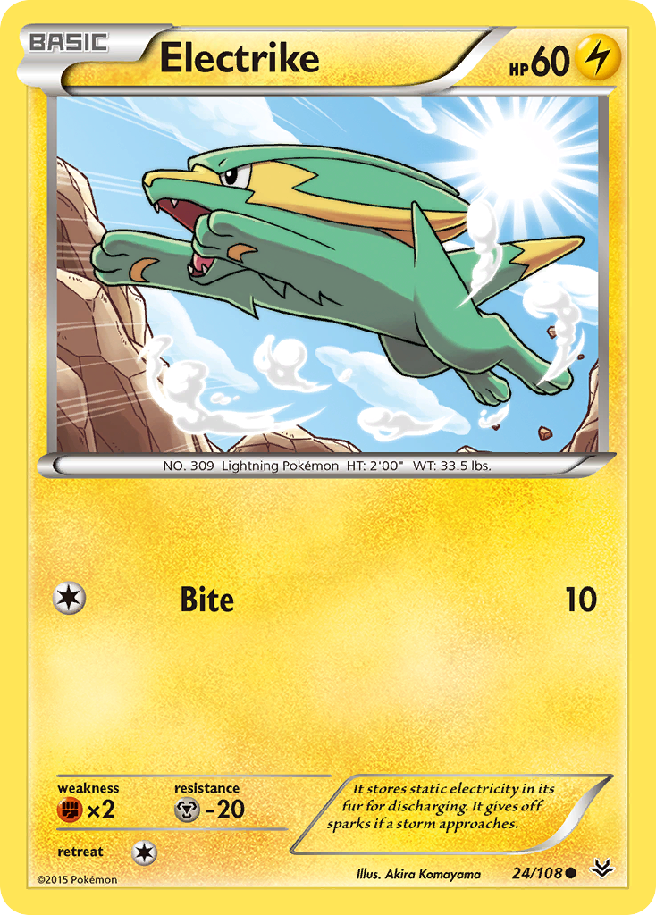 Electrike (24/108) [XY: Roaring Skies] | RetroPlay Games