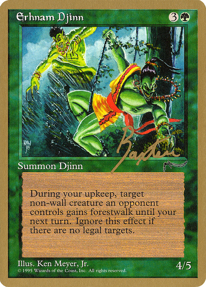 Erhnam Djinn (George Baxter) [Pro Tour Collector Set] | RetroPlay Games