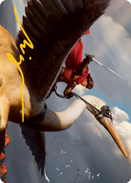 Rem Karolus, Stalwart Slayer Art Card (Gold-Stamped Signature) [Innistrad: Midnight Hunt Art Series] | RetroPlay Games