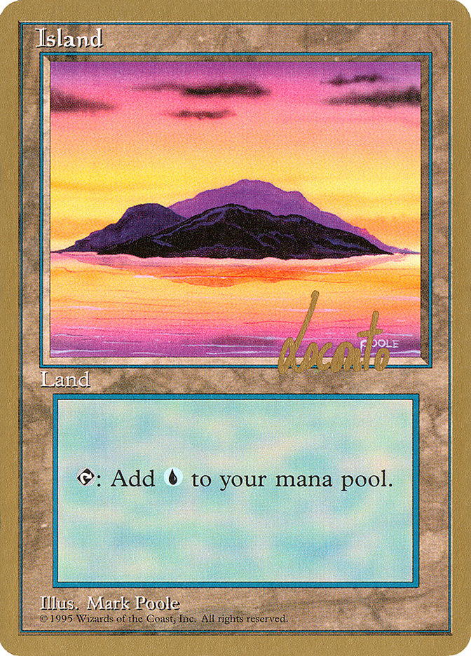 Island (ml368) (Michael Loconto) [Pro Tour Collector Set] | RetroPlay Games