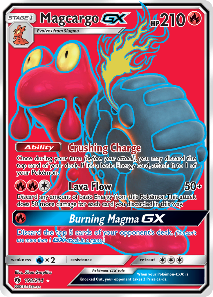 Magcargo GX (198/214) [Sun & Moon: Lost Thunder] | RetroPlay Games