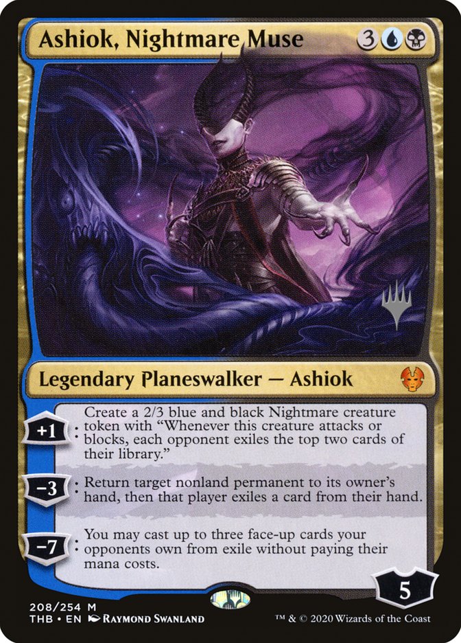 Ashiok, Nightmare Muse (Promo Pack) [Theros Beyond Death Promos] | RetroPlay Games