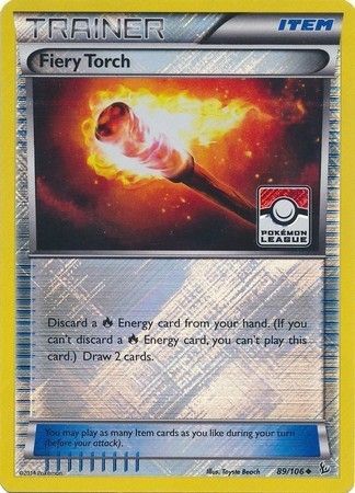 Fiery Torch (89/106) (League Promo) [XY: Flashfire] | RetroPlay Games