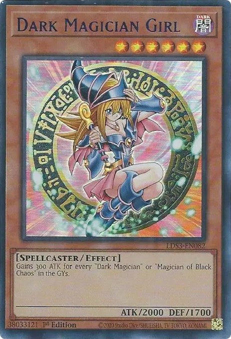 Dark Magician Girl (Blue) [LDS3-EN082] Ultra Rare | RetroPlay Games