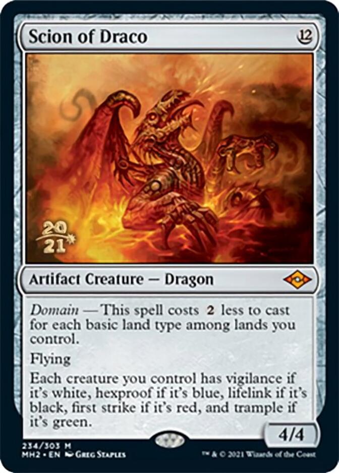 Scion of Draco [Modern Horizons 2 Prerelease Promos] | RetroPlay Games