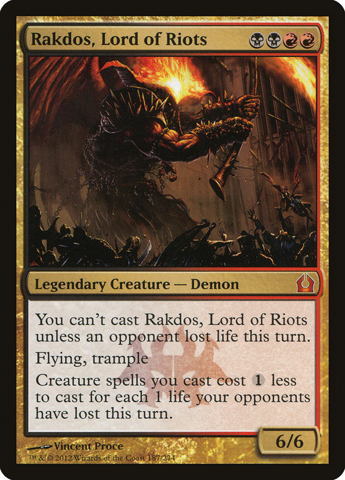 Rakdos, Lord of Riots [Return to Ravnica] | RetroPlay Games