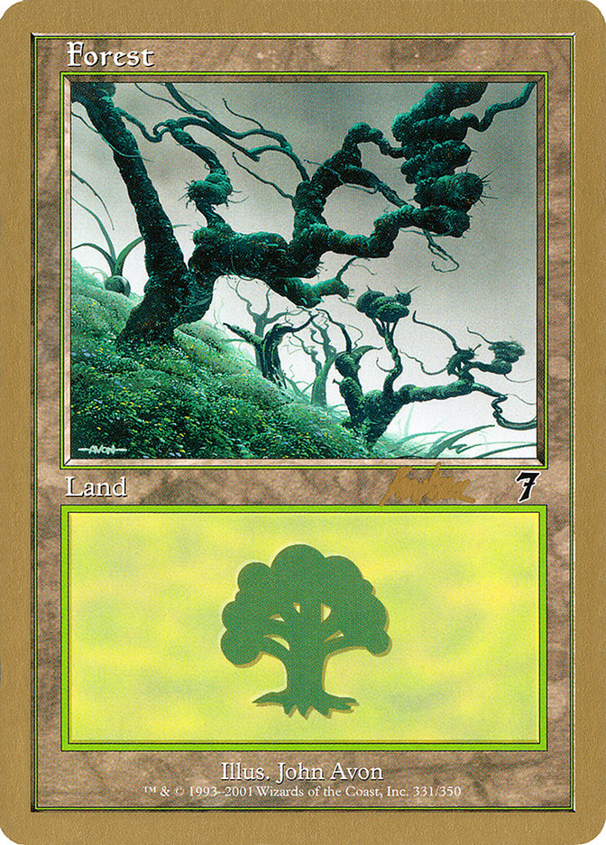 Forest (bk331) (Brian Kibler) [World Championship Decks 2002] | RetroPlay Games