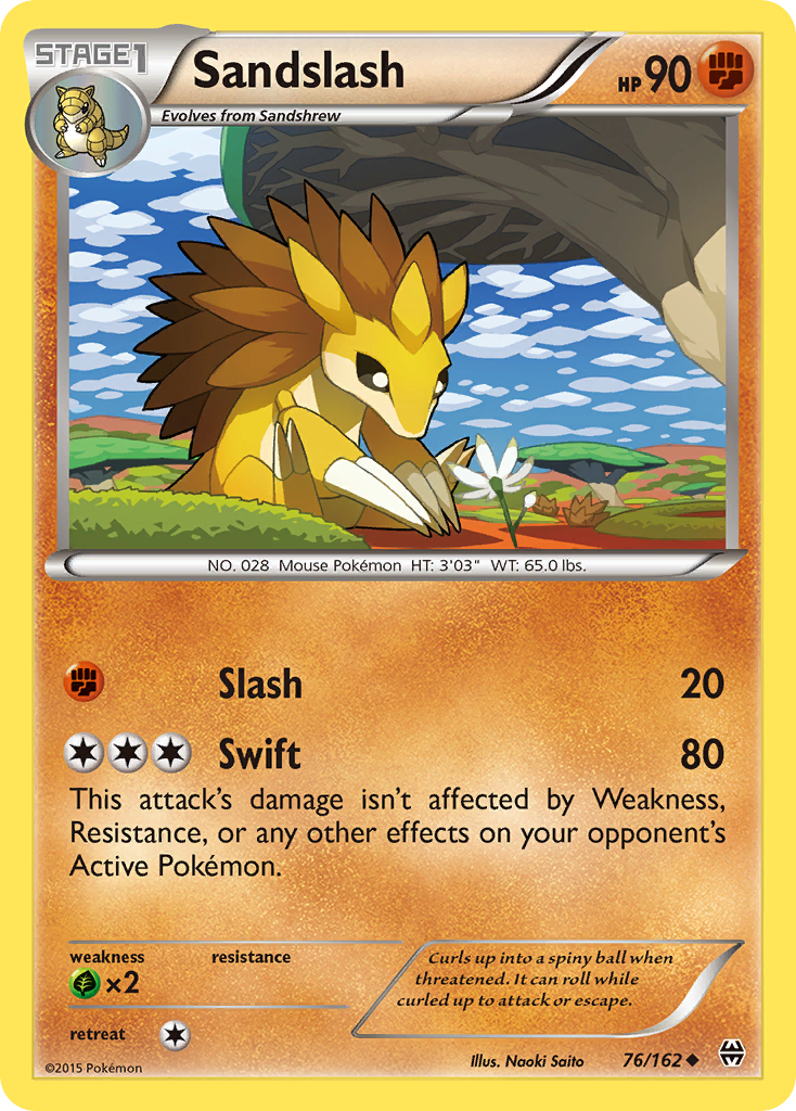 Sandslash (76/162) [XY: BREAKthrough] | RetroPlay Games