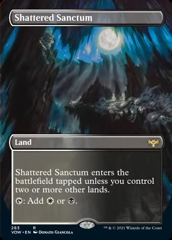 Shattered Sanctum (Borderless) [Innistrad: Crimson Vow] | RetroPlay Games