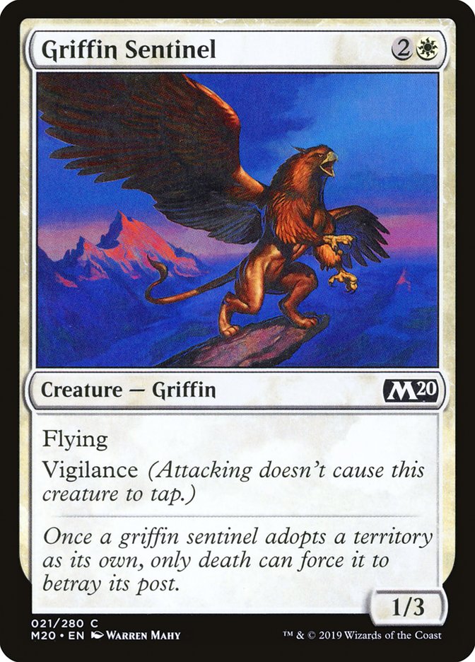Griffin Sentinel [Core Set 2020] | RetroPlay Games
