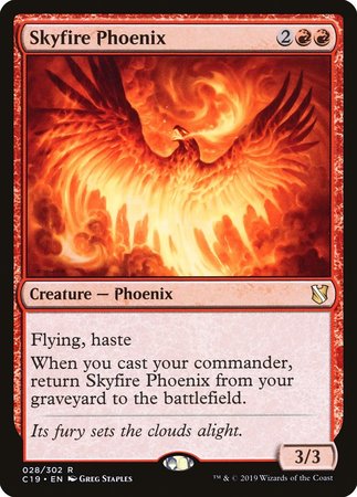 Skyfire Phoenix [Commander 2019] | RetroPlay Games
