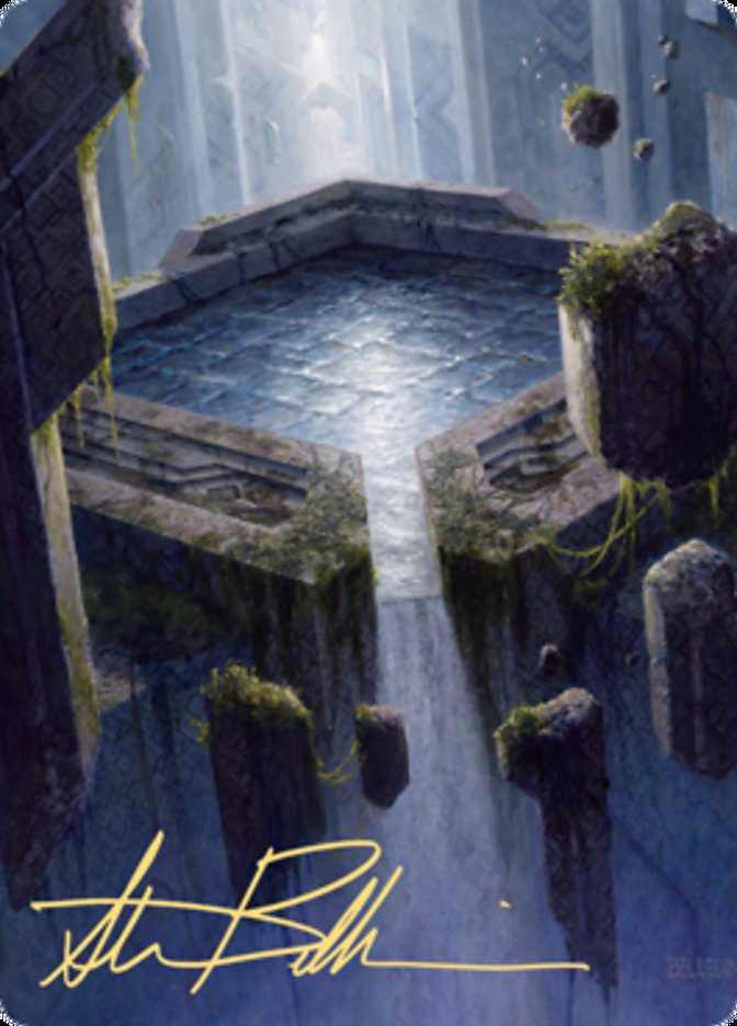 Morphic Pool Art Card (Gold-Stamped Signature) [Zendikar Rising Art Series] | RetroPlay Games