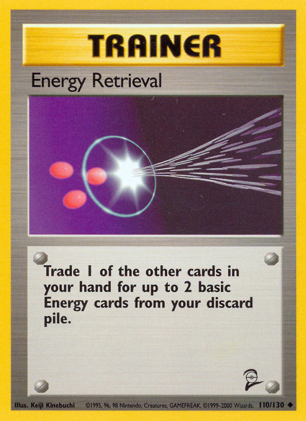 Energy Retrieval (110/130) [Base Set 2] | RetroPlay Games