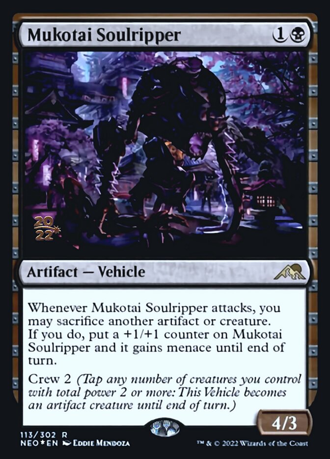 Mukotai Soulripper [Kamigawa: Neon Dynasty Prerelease Promos] | RetroPlay Games