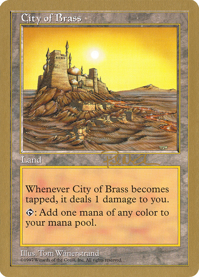 City of Brass (Paul McCabe) [World Championship Decks 1997] | RetroPlay Games